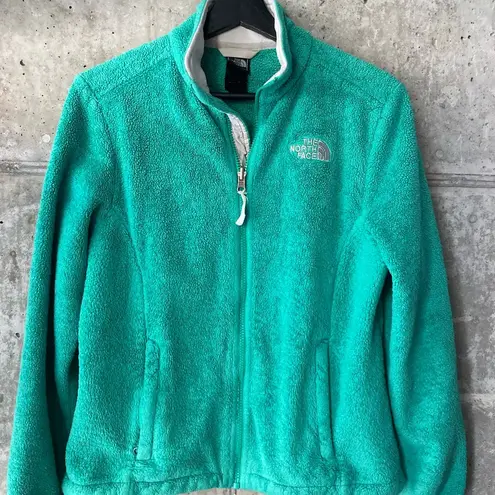 The North Face Woman’s VTG 90’s  Full Zip Fleece Jacket Size Medium Green