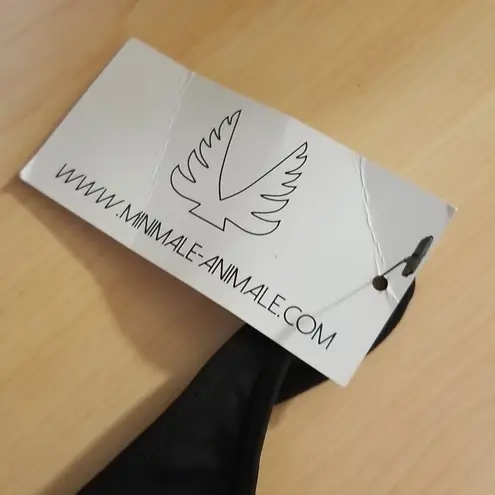 Minimale Animale 💕💕 Solitude Bikini Top ~ Bronzing Collection Black Small S NWT