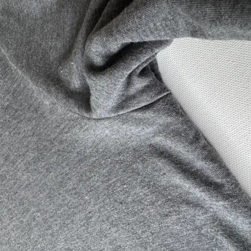 J Jill Pure Jill Luxe Tencel Knit Mini Dress Small Gray Long Sleeve Minimalist