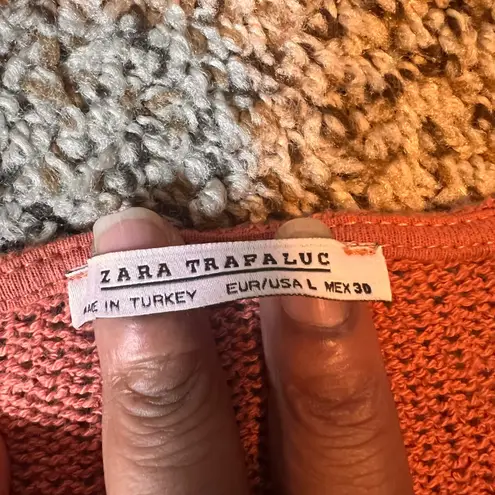Zara Trafaluc Salmon Knit V