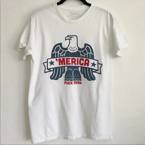 Spencer's 'Merica Eagle Graphic Tee Size Small