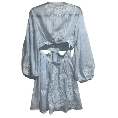 A.L.C. NEW NWT Irene Cutout Dress In Ice Water Blue