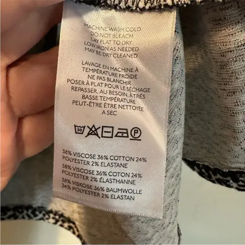 Maeve NWT ANTHROPOLOGIE Short Sleeve Leopard Peplum Scoop Neck Top Shirt Blouse