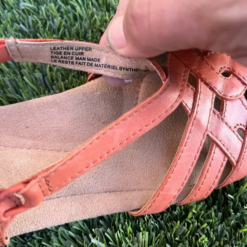 Earth Origins New no tag Orange Huarache Sandals never used