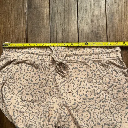 BP  Leopard Print Jogger Style lounge/pajama set Sz M-L soft cozy stretchy pink thumbnail 10