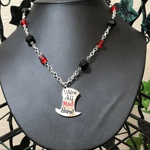 A.L.C. Wonderland Mad Hatter Necklace Neck