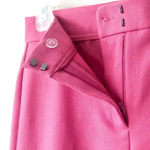 White House | Black Market  Hot Pink Slim Ankle Professional Preppy Pocket Pants 0