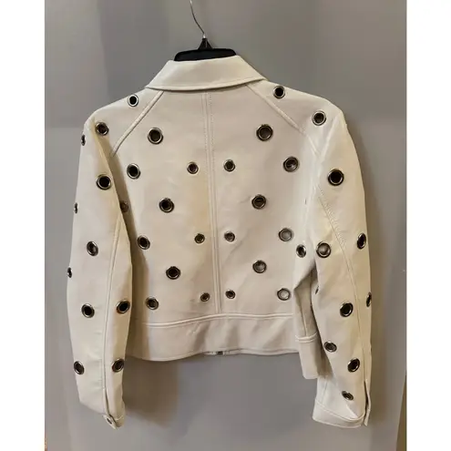 Cinq à Sept Harriet Faux Leather Jacket size medium (see picture for details)