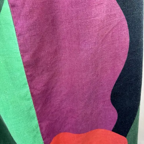 Mara Hoffman Raya Tie Front Cropped Top & Sunja Skirt Set Multicolor Size 2