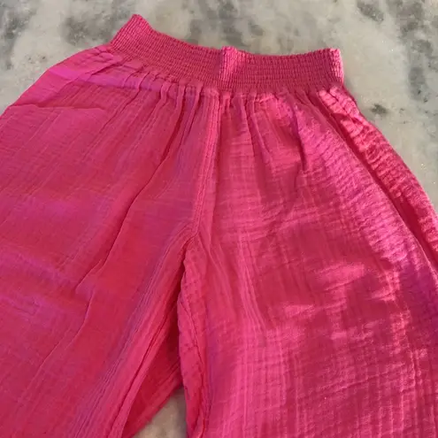 Michael Stars  Susie Smocked Wide Leg Pant