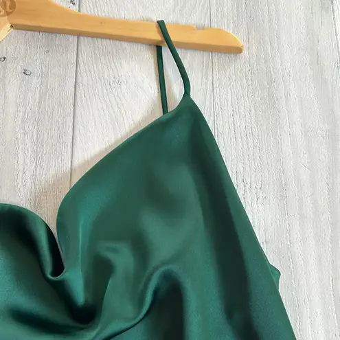 Petal and Pup Emerald Green Satin Dress US Size 6