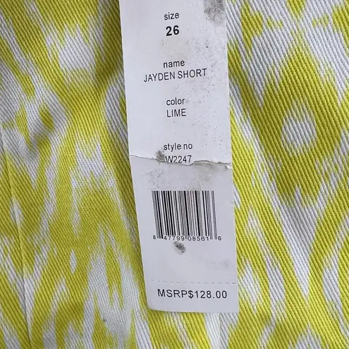 W118 By Walter Baker Jayden Short Ikat Print Zip Detail Size 26 New