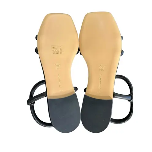 Gianvito Rossi NIB Juno 05 Flat Sandals in Black Size 39