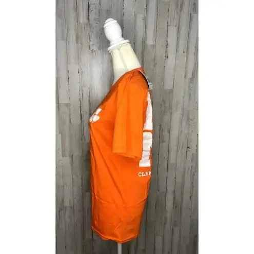 Hanes NWT Clemson University Women's Small‎ Orange Graphic Print Short Sleeve T-Shirt