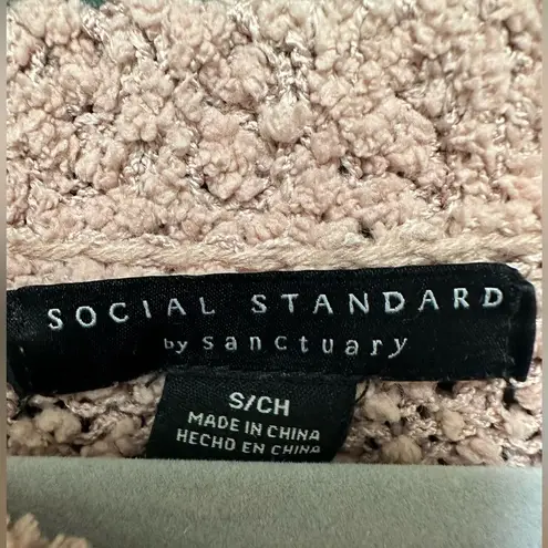 Sanctuary pink popcorn sweater