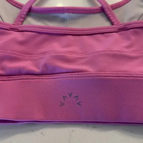 Varley  Pink Let's Move Irena Sports Bra Size Women's Small