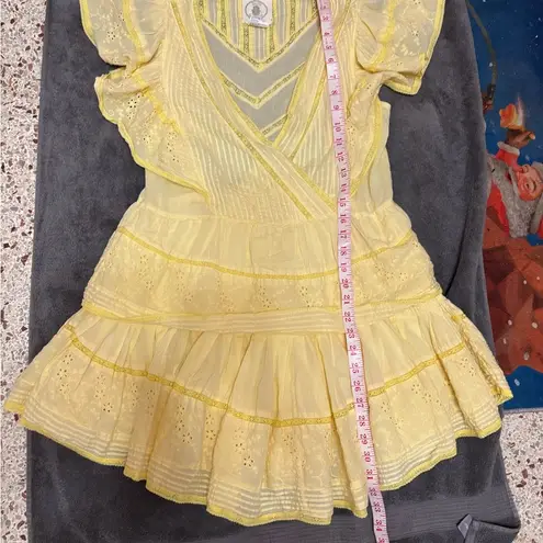 Muche Muchette yellow lace dress one size Size undefined