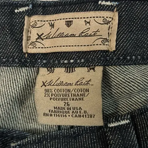 William Rast Daisy Super Flare Blue Jean Size 26 Justin Timberlake Boho 70s Look