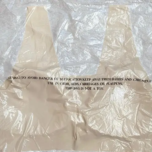 NEW ALFANI Removable Cups Laser Cut Seamless Bralette Creamy Ivory Medium