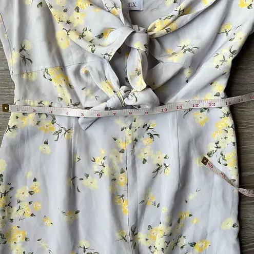 Intermix Floral Octavia Lilac Jumpsuit