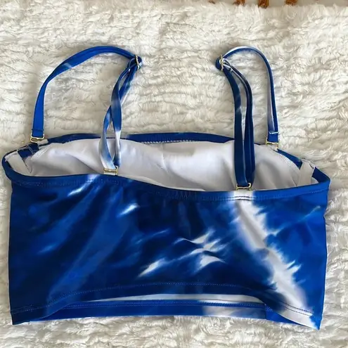 Xhilaration  Bikini Set, Size : XS, Color: Blue and White tie dye effect!