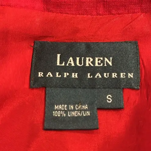 Ralph Lauren  LRL vintage 100% linen shirt jacket S