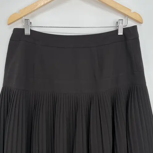 FOR THE REPUBLIC Vintage Womens Classic School Girl Pleated Chocolate Skirt 10