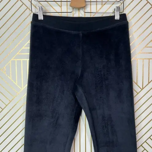 ATM Anthony Thomas Melillo Black High Rise Velour Leggings Size Large