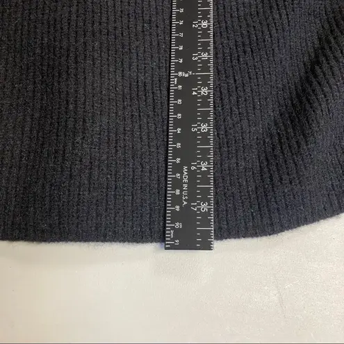 HOMELEX, Women’s Black Open Front Sweater/Cardigan Size Medium, Two pockets