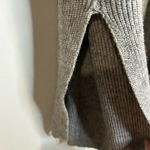 Heartloom Ribbed Striped Sweater Duster Cardigan - size Small