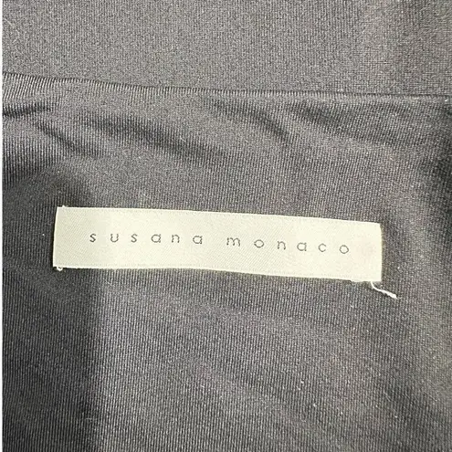 Susana Monaco Cut-out Underwire Bodycon Minidress Black Women's Small NWT