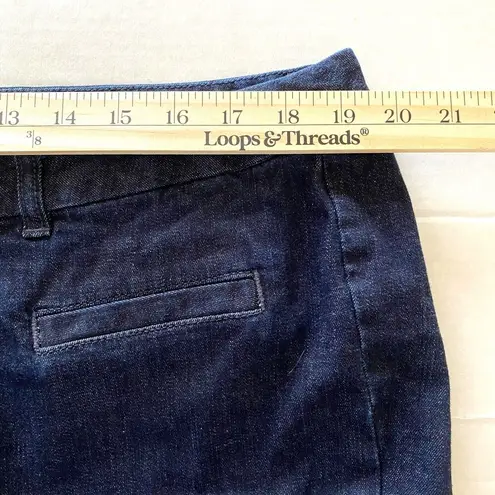 Lane Bryant  Flare Genius Fit Blue Stretchy Jeans Denim Sz 20