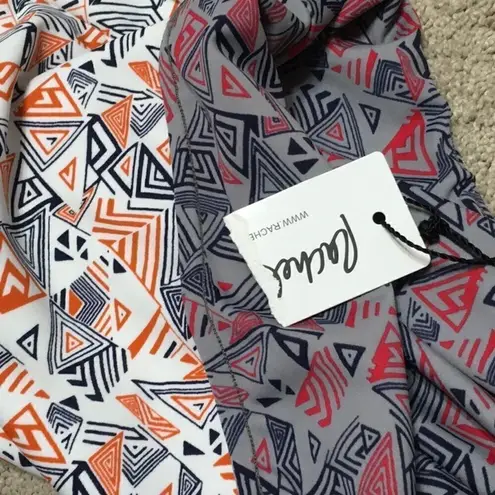 Rachel Pally New. Citrus Maze Bandeau swimsuit. NWT