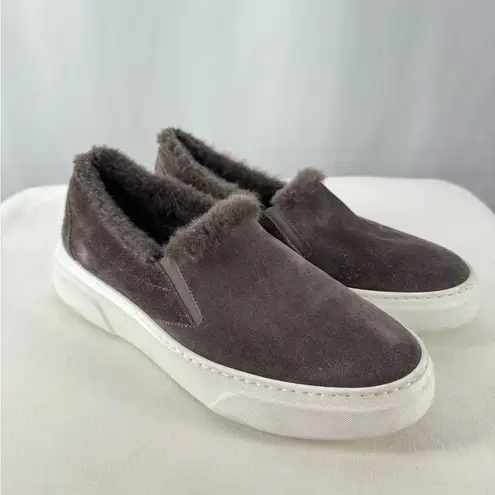 M. Gemini The Cerchio Shearling Slip On Shoes in Gray Size 7.5 or 37 1/2