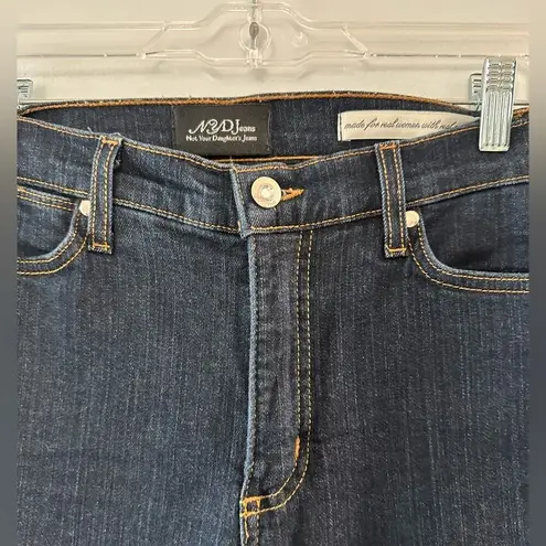 NYDJ Jeans Women's 4 Dark Wash Bootcut High Rise Denim Not Your Daughters