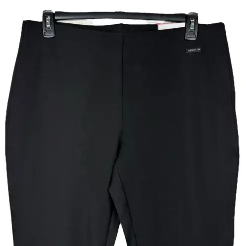 Rafaella X-Large Slim Leg Slimming Fit Ponte Pants Stretch Flat Front Pull-On