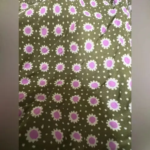 Anthropologie  Puff Sleeve Twee Mesh Midi Floral Feminine Dress Cottagecore Boho