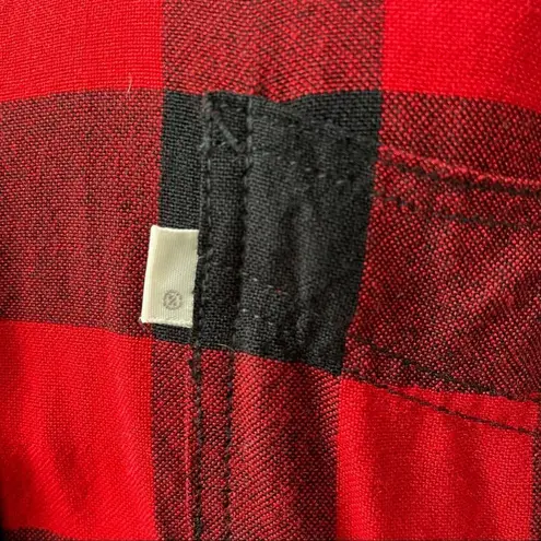 Levi's Levi’s Buffalo Check Button Up Lumberjack Red BlackShirt L