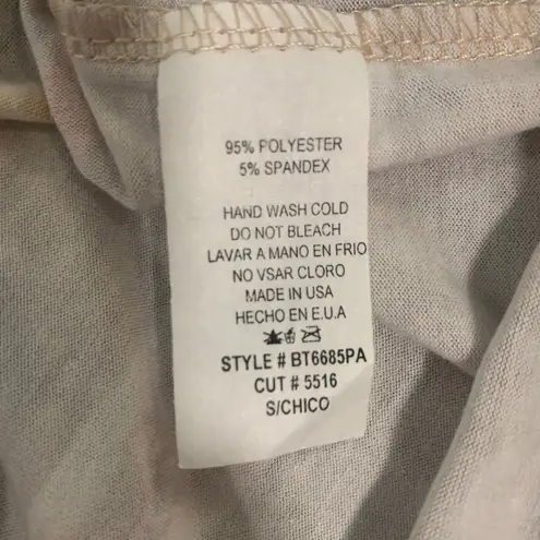 Ces Femme | Floral Taupe Jumpsuit Rayon Stretchy Cozy Layering Size Small