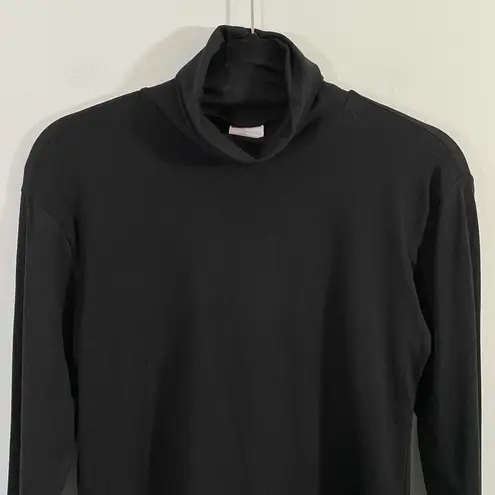 ZARA  Women's Black Turtleneck Long Sleeve Tee Size S