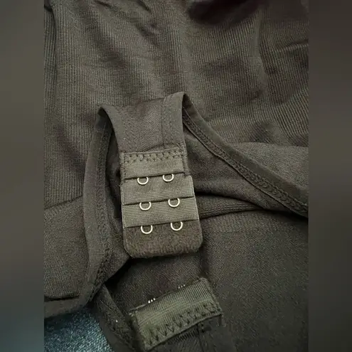 Heyshape Snatched Thong Bodysuit, size Small Mesh square Black Size M