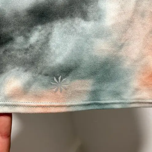 Athleta  Conscious Crop Green
Pink Tie Dye Sports Bra. Women’s XL.