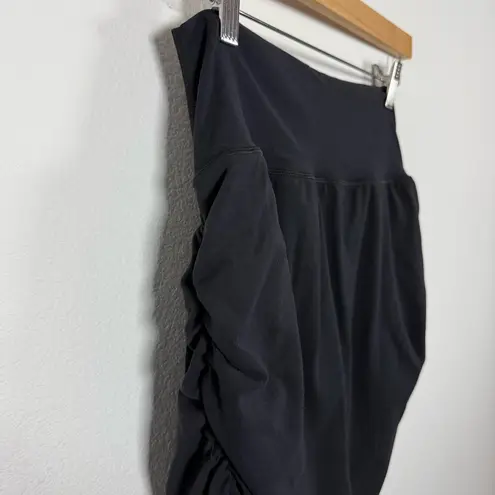 Athleta Women’s Transcend Ruched Skort in Black Size L