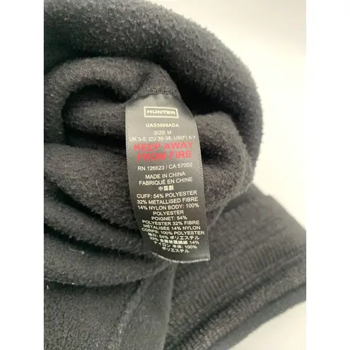 Hunter Women’s  Black Liner Boot Sock with a Wool Accent Size M thumbnail 6