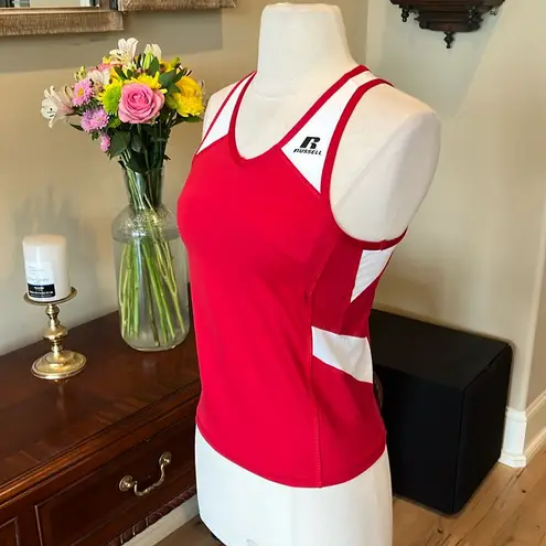 Russell Athletic New Athletic red tank fitness Running top womens S