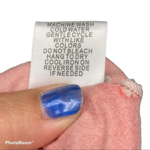 J for Justify  Red Floral Print Top Size L thumbnail 6