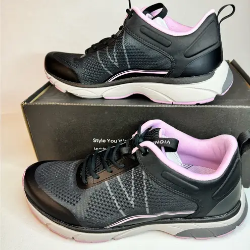 Vionic Knit Lace Up Sneakers - Vibrant casual classic comfy everyday summer