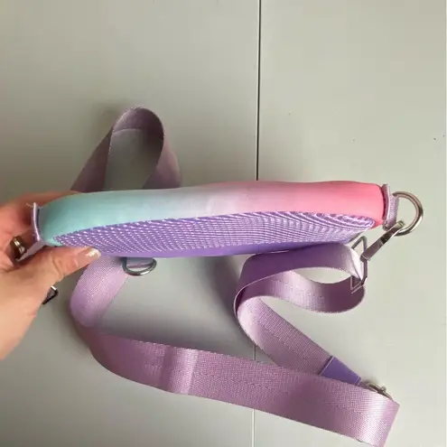 Alani Nu Travel Bag Crossbody Tie Dye Limited Neoprene Zip Purse Pink purple