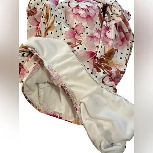 Alex Marie Women's One Piece Swimsuit Floral Multicolor Size: 12