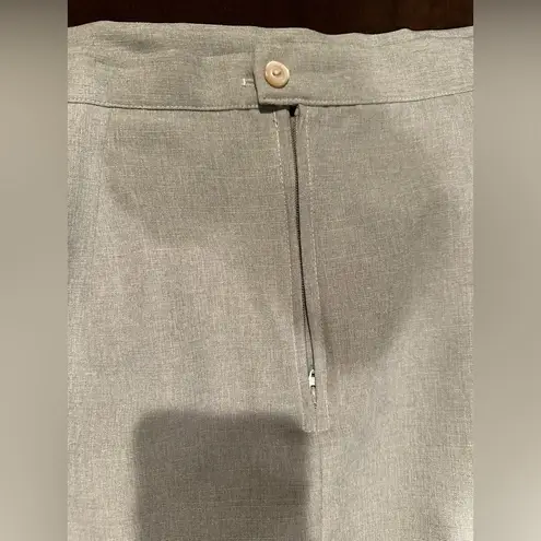 ILGWU Int. Vintage Ladies Garment Gray Skirt Jacket Suit Set Business Sz 18